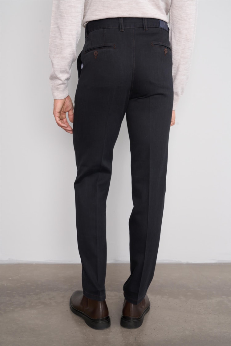 Kagı Mılano Sıyah Tencel Pantolon