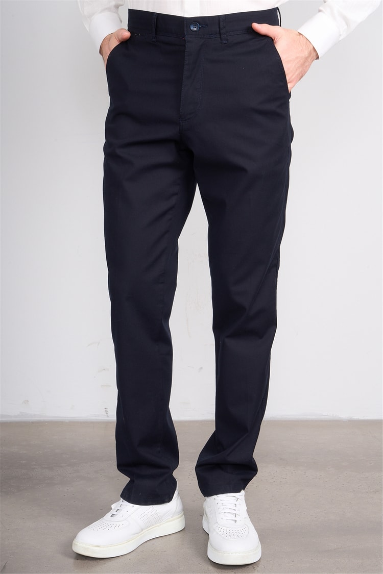 Kagi Y26 Cordoba Keten Pantolon Lacivert