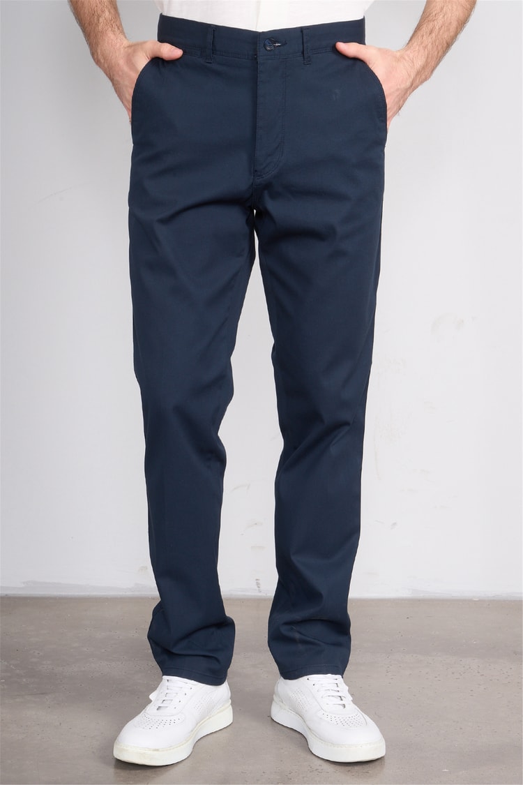 Kagi Y26 Impreza Keten Pantolon Lacivert