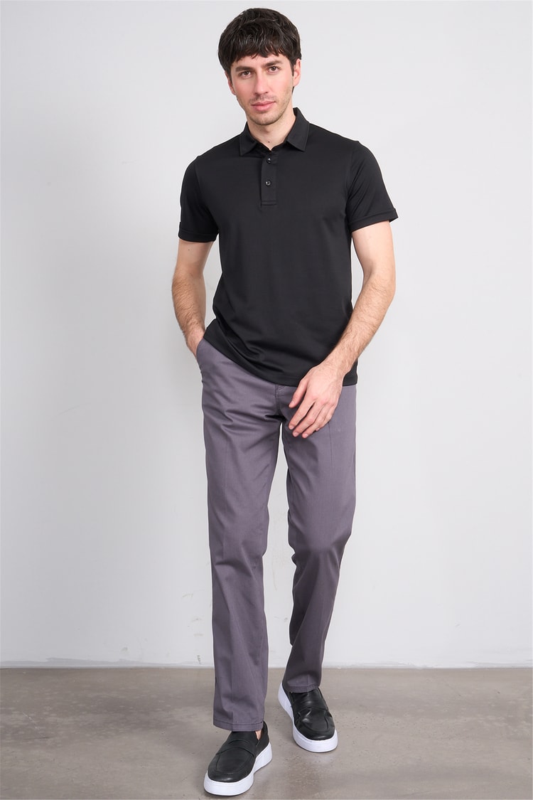 Kagi Y26 Toledo Keten Pantolon Füme