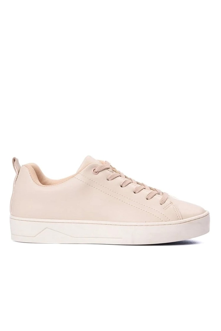 Keçeli 1 Bej Kadın Ayakkabı