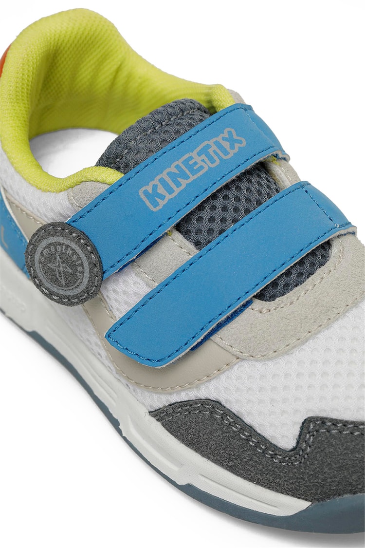 Kinetix 5P Haren B 5Fx Beyaz Erkek Bebe Basıc Sneaker Ayakkabı