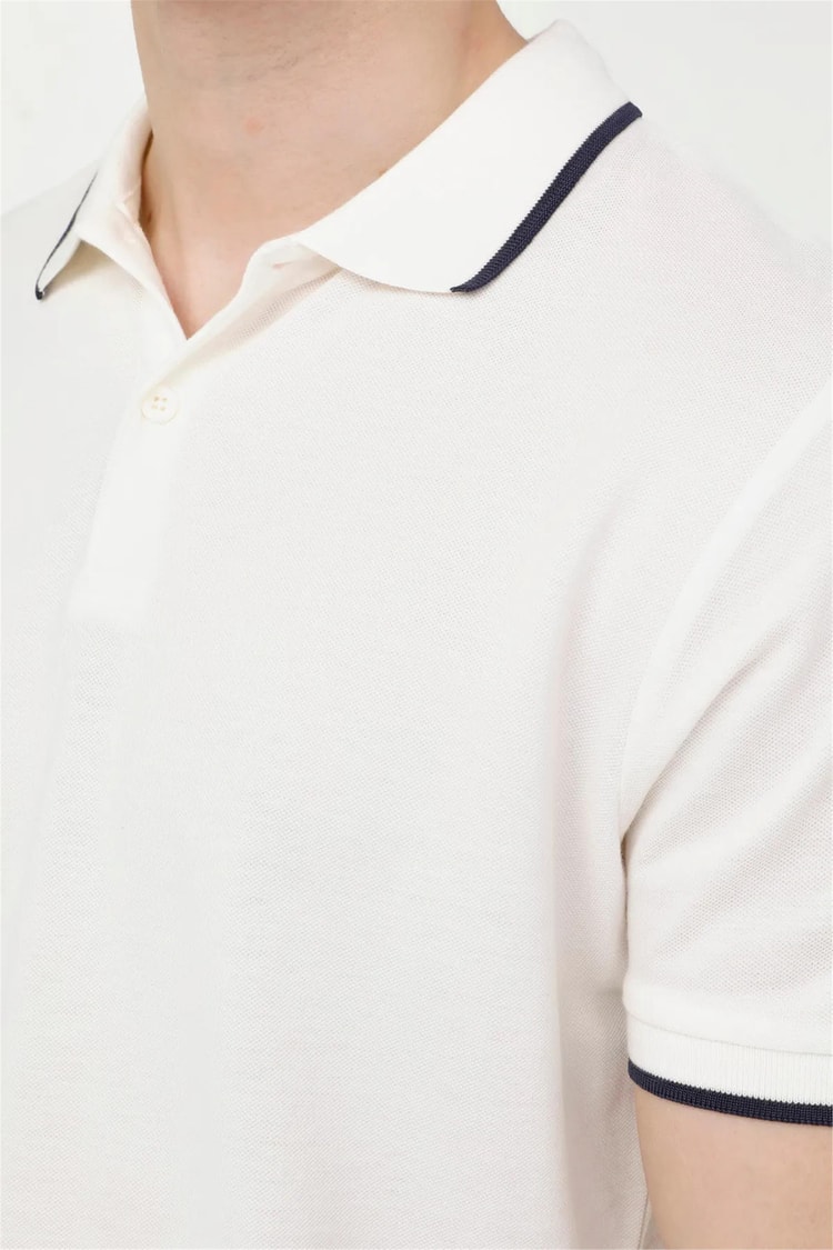 Kınetıx A10153277708010 4M Mb 12Bs108 4Fx Beyaz Erkek Polo T-Shirt