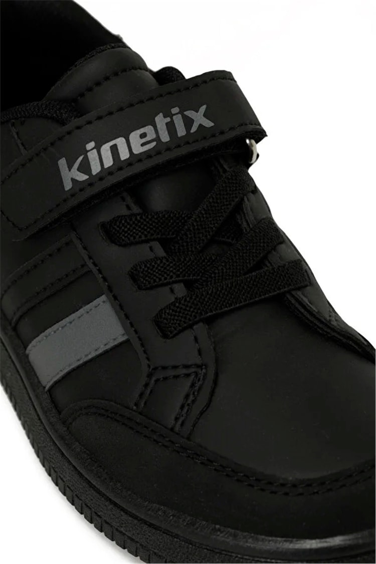 Kinetix A10202259908010 5F Malıbu Pu Boy P 5Pr Siyah Patik Erkek Çocuk Spor Ayakkabı