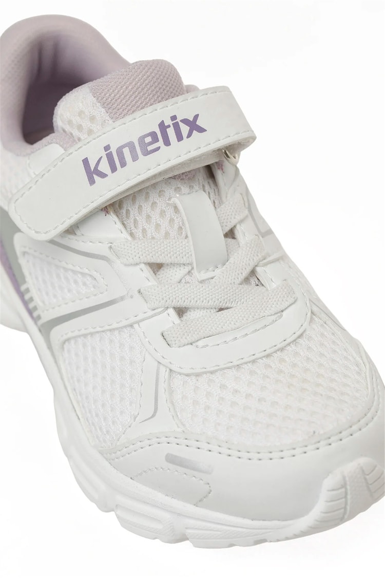 Kınetıx A10206748612010 6P Arıon Tx J P 6Fx Beyaz Patık Kız Cocuk Spor Ayakkabı