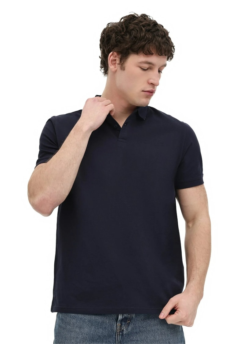 Kınetıx A10212135112010 6M Mb Pam 12Sn328 6Fx Lacı Erkek Kısa Kollu Polo T-Shırt