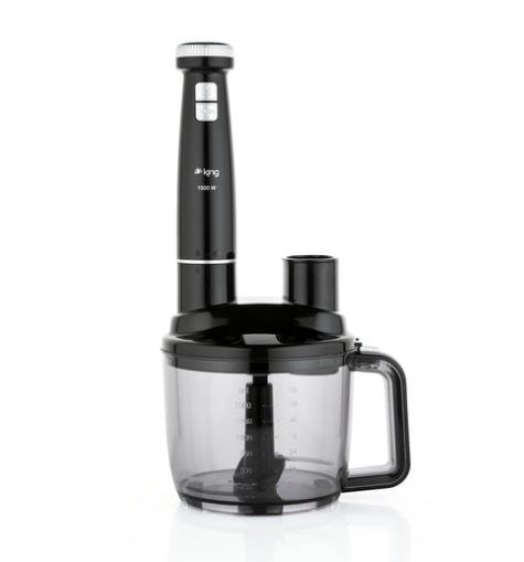 King Bodıe KKB973 Komple Blender Set Siyah Gümüş