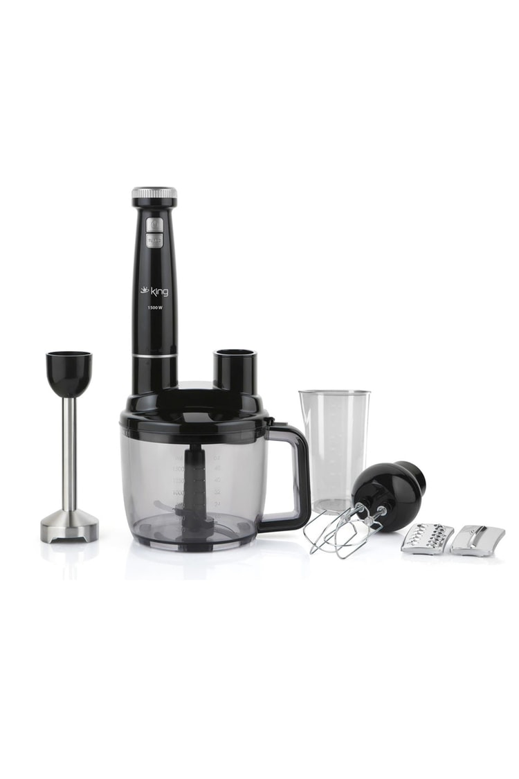 King Bodıe KKB973 Komple Blender Set Siyah Gümüş