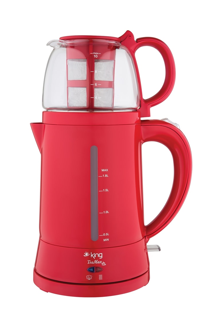 King K-8500 Teamax Demlikli Çay Maki