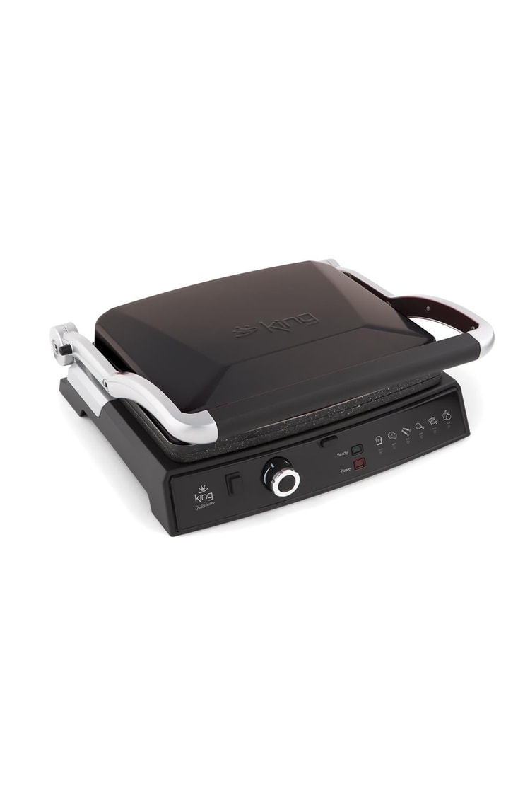 King K462S Grillmaster Tost Makinesi Siyah