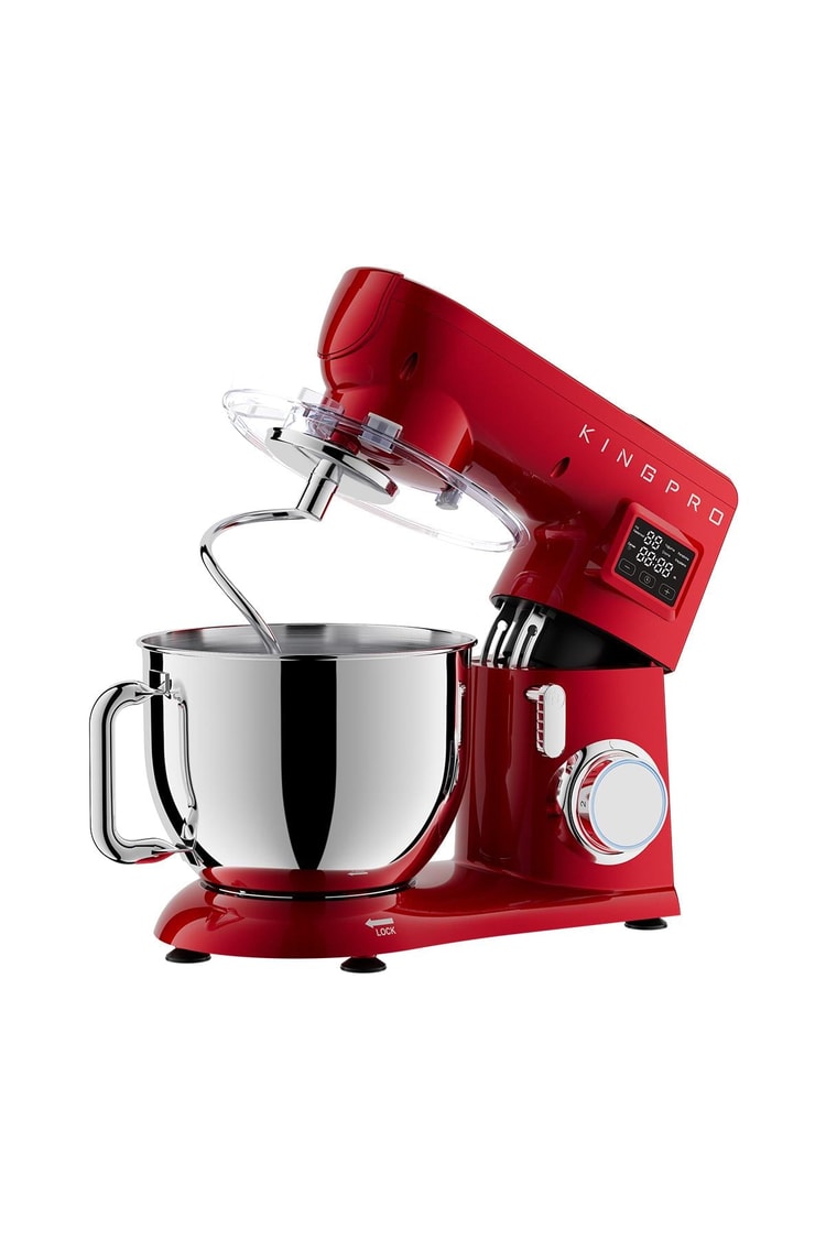 Kingpro KSM4001 Damboo Mutfak Şefi Kırmızı 