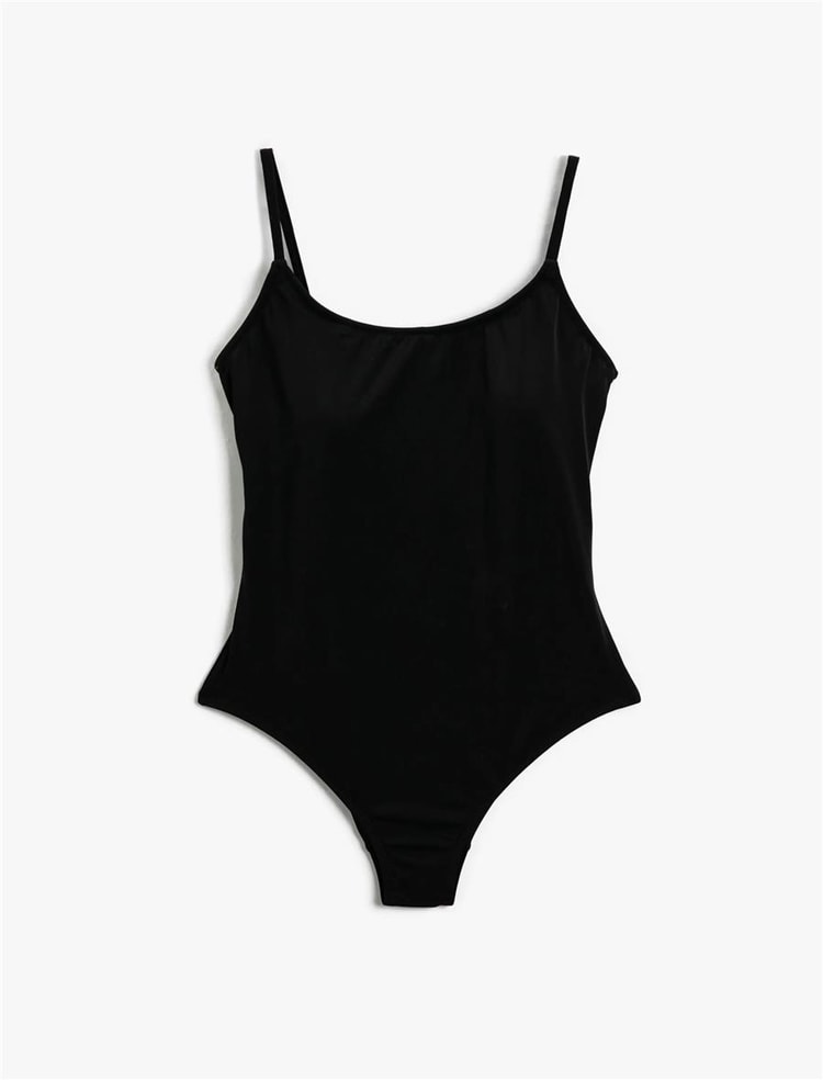 Koton 3Sak20007Bm Siyah 999 Kadın Elastan Swimwear Mayo