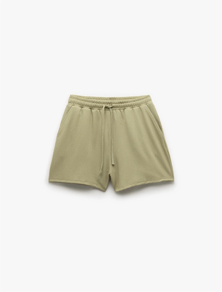 Koton 5SAK70015EK 983 Ada Cayı Kadın Pamuk Denım Short