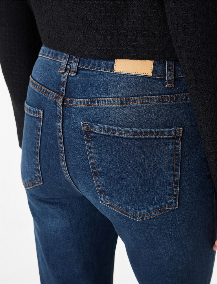 Koton Y26 6Sal40013Md Drk Koyu İndigo Kadın Denim Pantolon