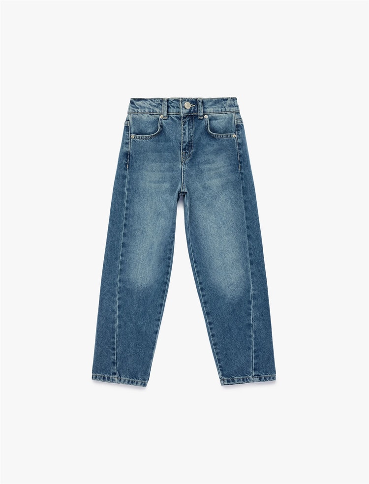 Koton Y26 6Skb40008Td Mıd Orta İndigo Erkek Çocuk Denim Pantolon