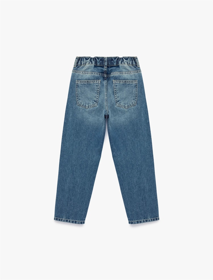 Koton Y26 6Skb40008Td Mıd Orta İndigo Erkek Çocuk Denim Pantolon