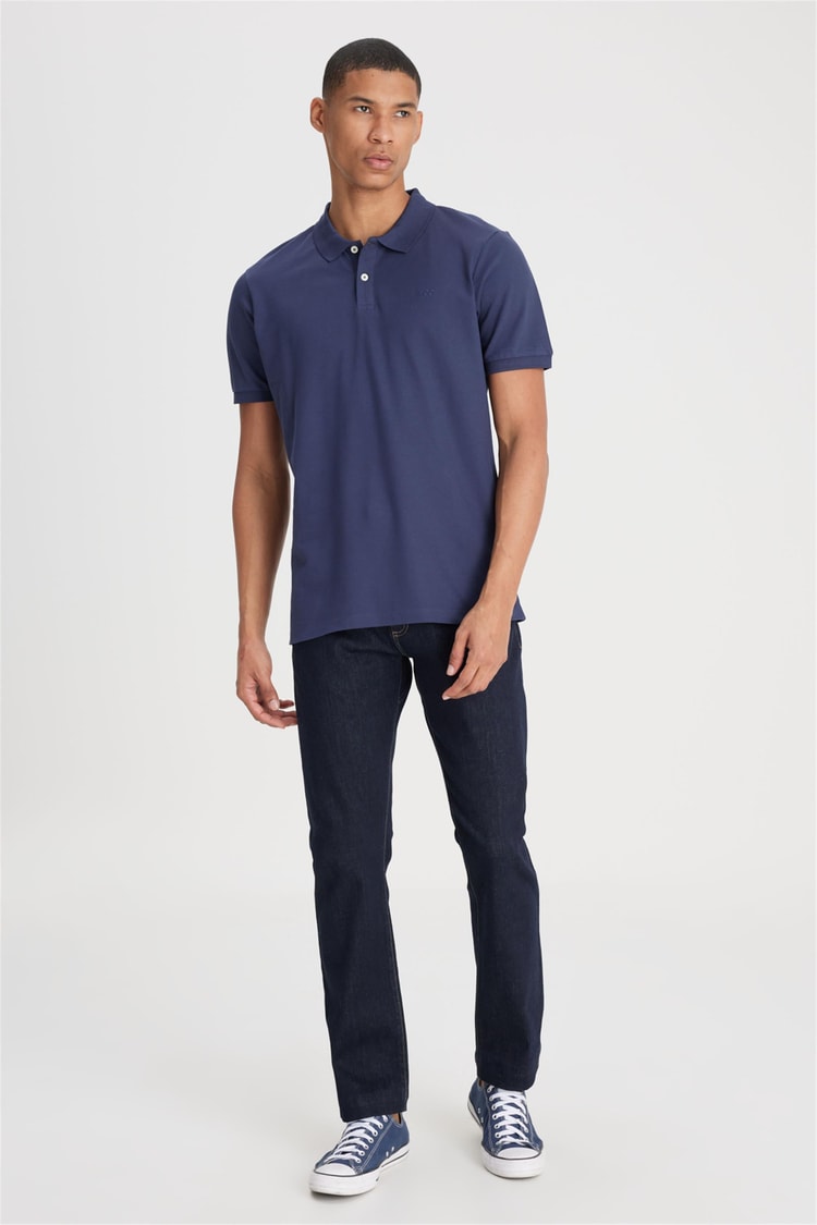 Lee L211810410 Lacivert Erkek T-shirt