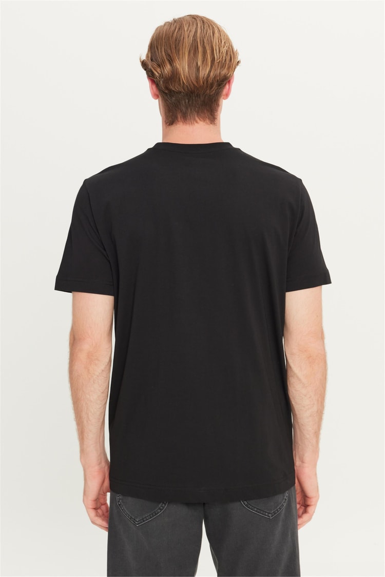 Lee L211918001 Siyah Erkek T-shirt