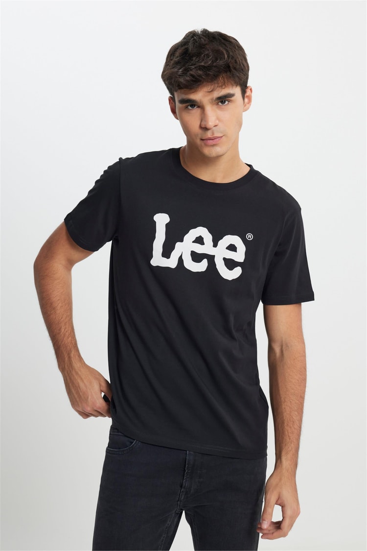 Lee L65QAI01 Siyah Erkek T-shirt