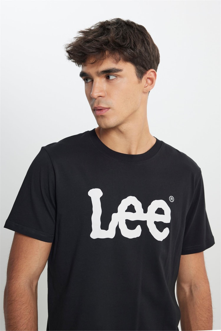 Lee L65QAI01 Siyah Erkek T-shirt