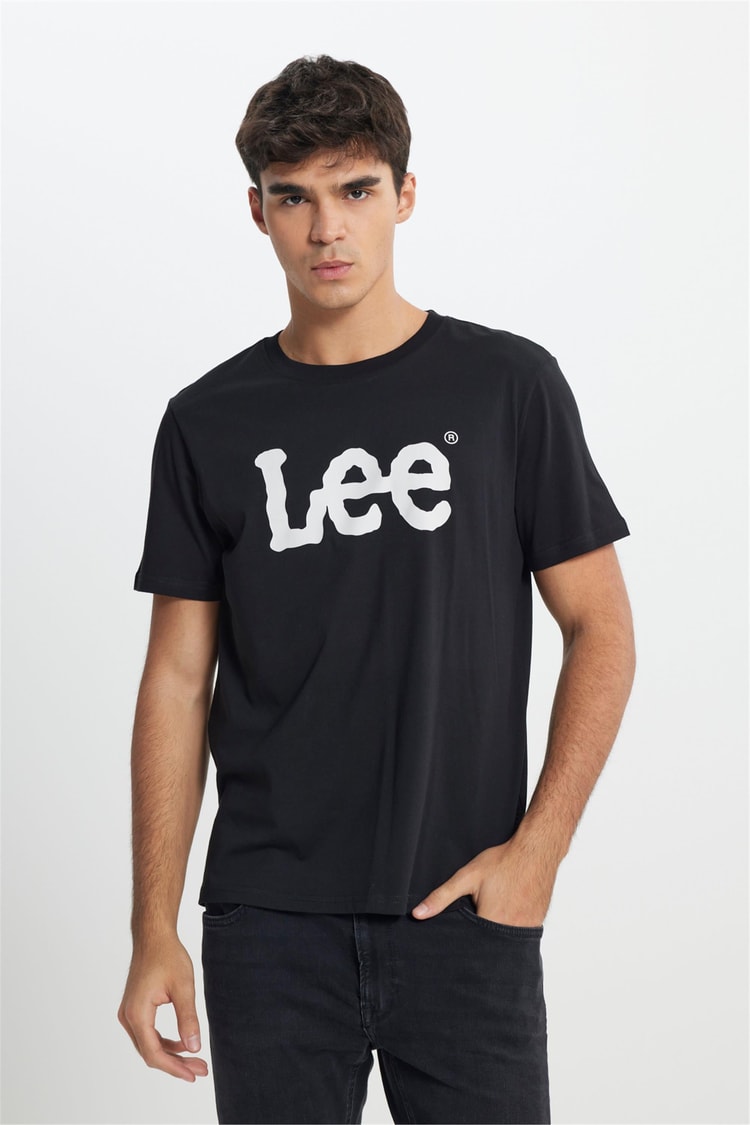 Lee L65QAI01 Siyah Erkek T-shirt