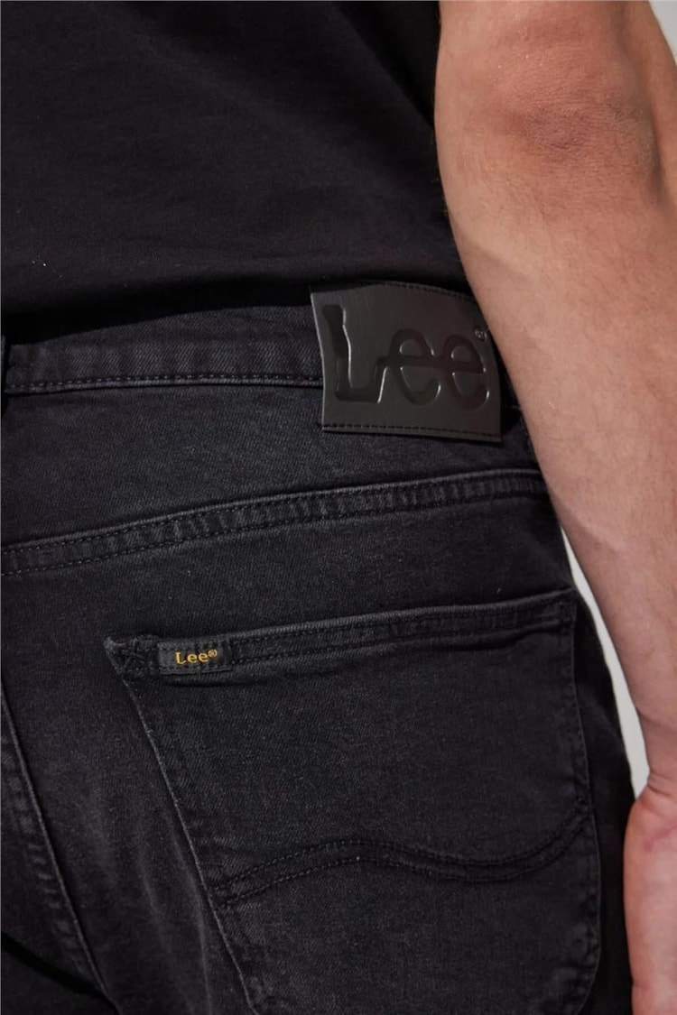 Lee L733011Ev Pıtch Siyah Erkek Austın Denim Jean Pantolon