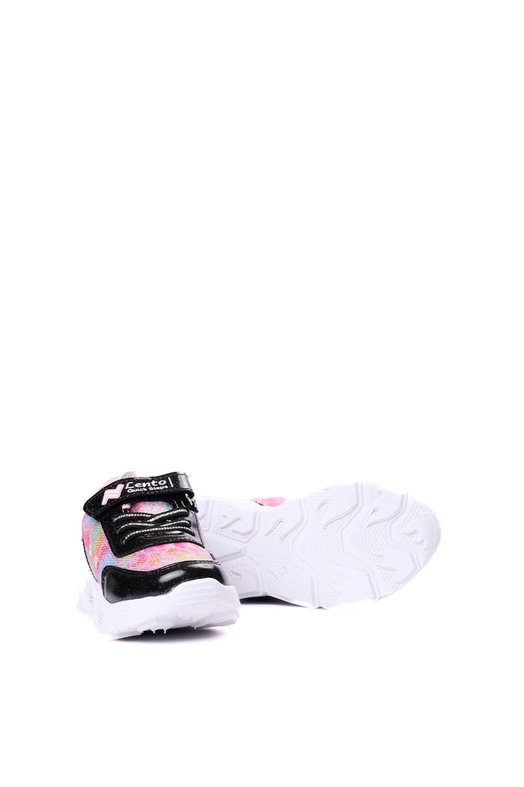Lento A39 Sıyah Pembe Sımlı Kız Ptk Ayakkabı