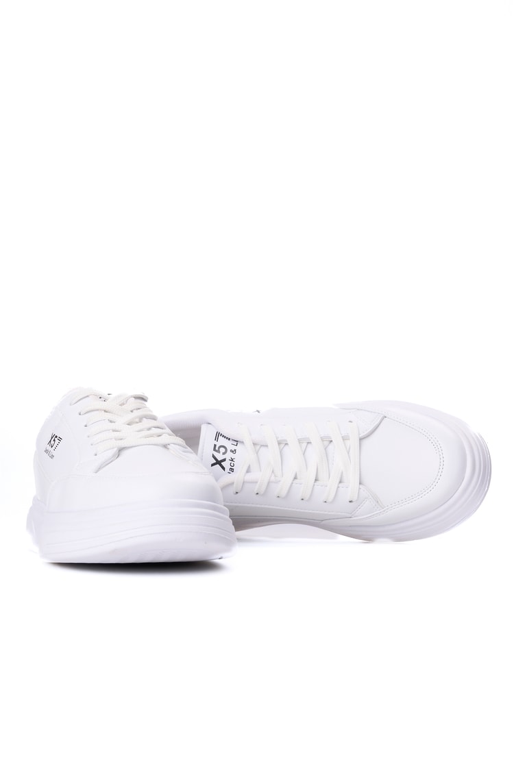 Leoder 114 Beyaz Erkek Casual Ayakkabı