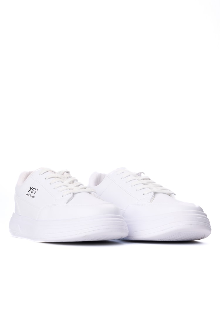 Leoder 114 Beyaz Erkek Casual Ayakkabı