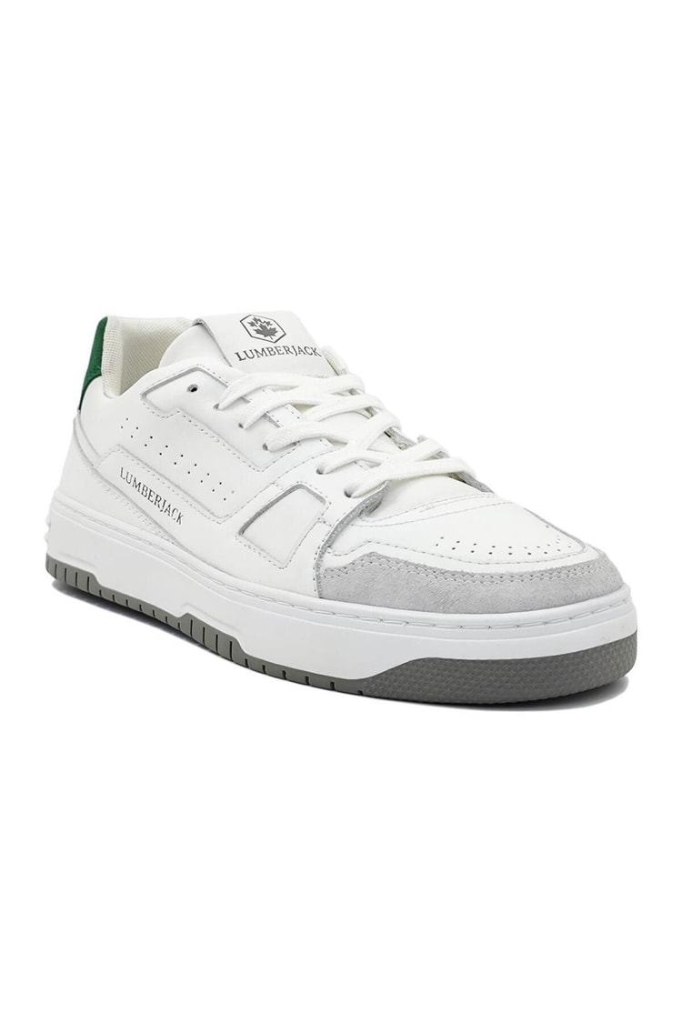 Lumberjack A10151184312010 4M Villa 4Fx Beyaz Erkek Sneaker Ayakkabı