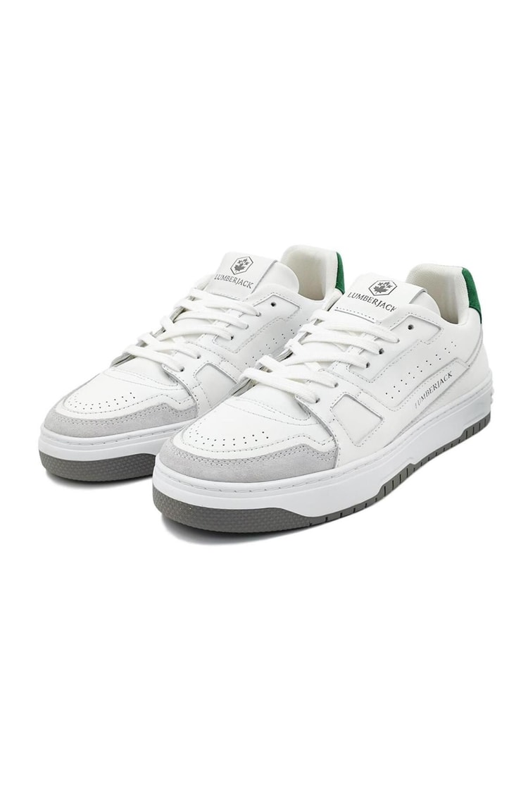 Lumberjack A10151184312010 4M Villa 4Fx Beyaz Erkek Sneaker Ayakkabı