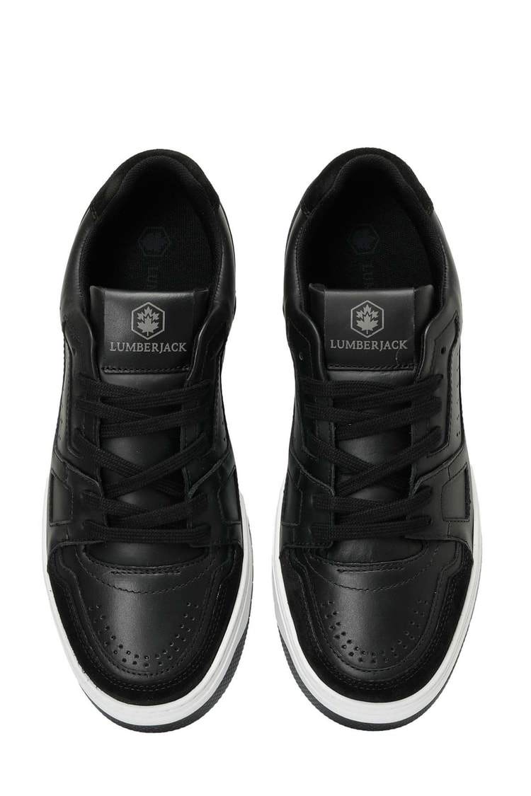 Lumberjack A10151184412010 4M Villa 4Fx Siyah Erkek Sneaker Ayakkabı