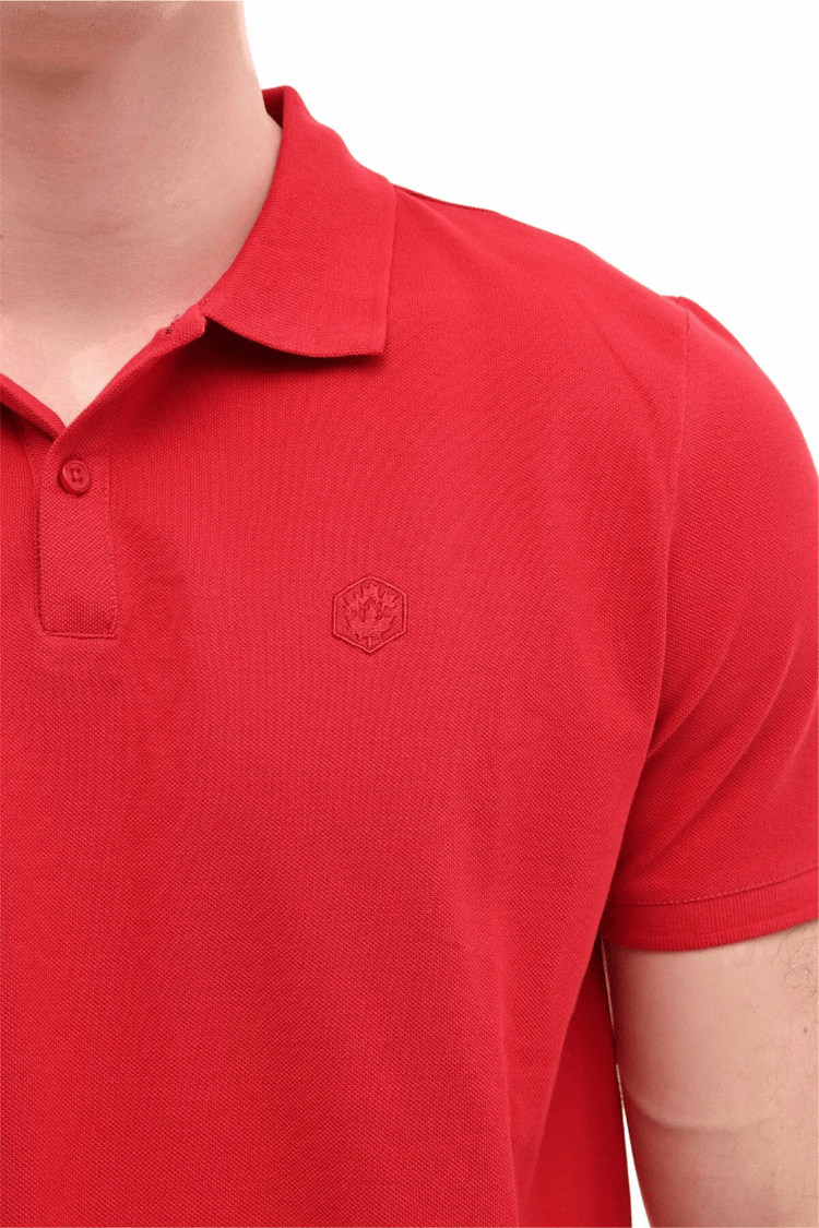 Lumberjack A10206440610010 6M Mb Ct953 Polo T-Sh 6Fx Kırmızı Erkek Kısa Kollu Polo T-Shırt