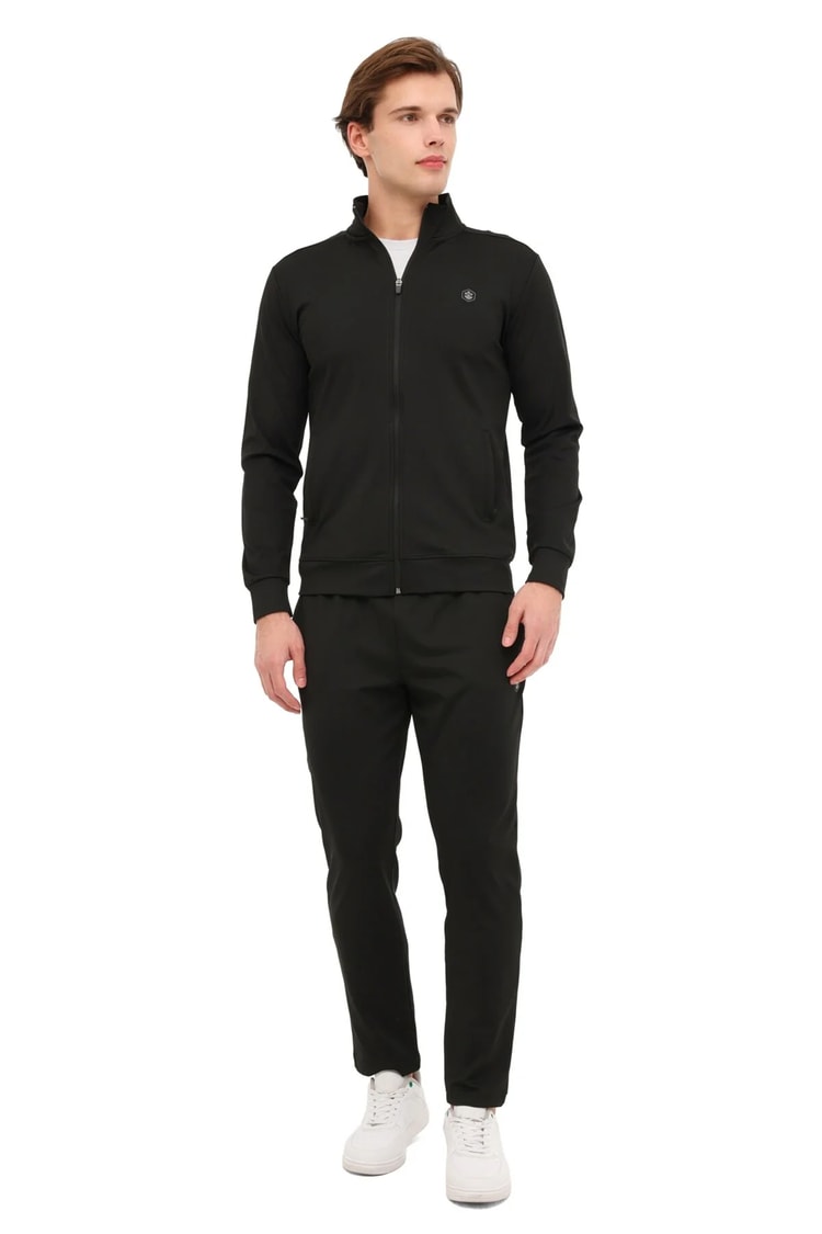 Lumberjack A10223841808010 6M TPT ALEX TSUIT 6FX Siyah Erkek Eşofman Takımı