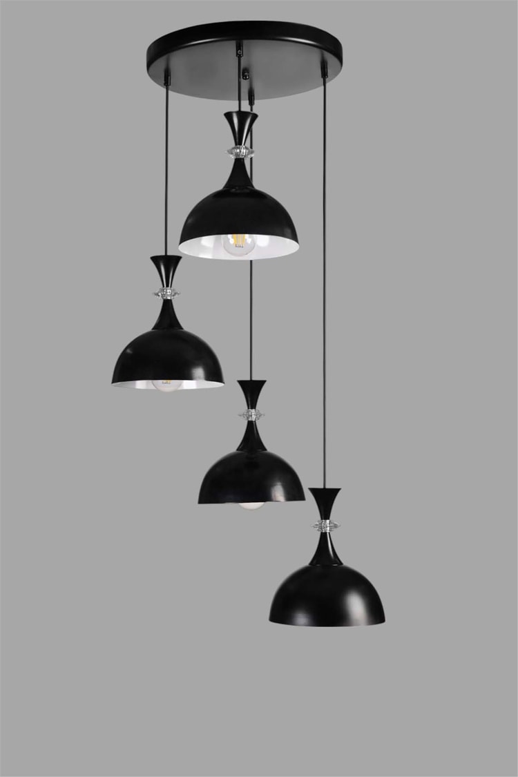 Lumexx Akay 4 Lü Tepsili Siyah Sarkıt