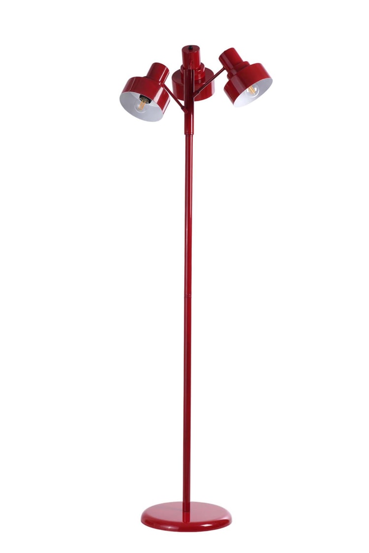 Lumexx Jesus 3 Lü Kırmızı Lambader Metal Başlıklı