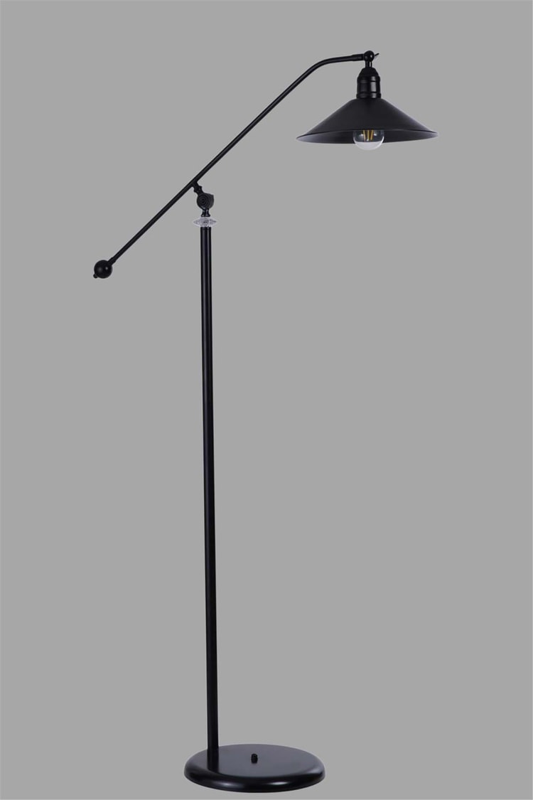 Lumexx Moka Siyah Lambader Metal Başlıklı