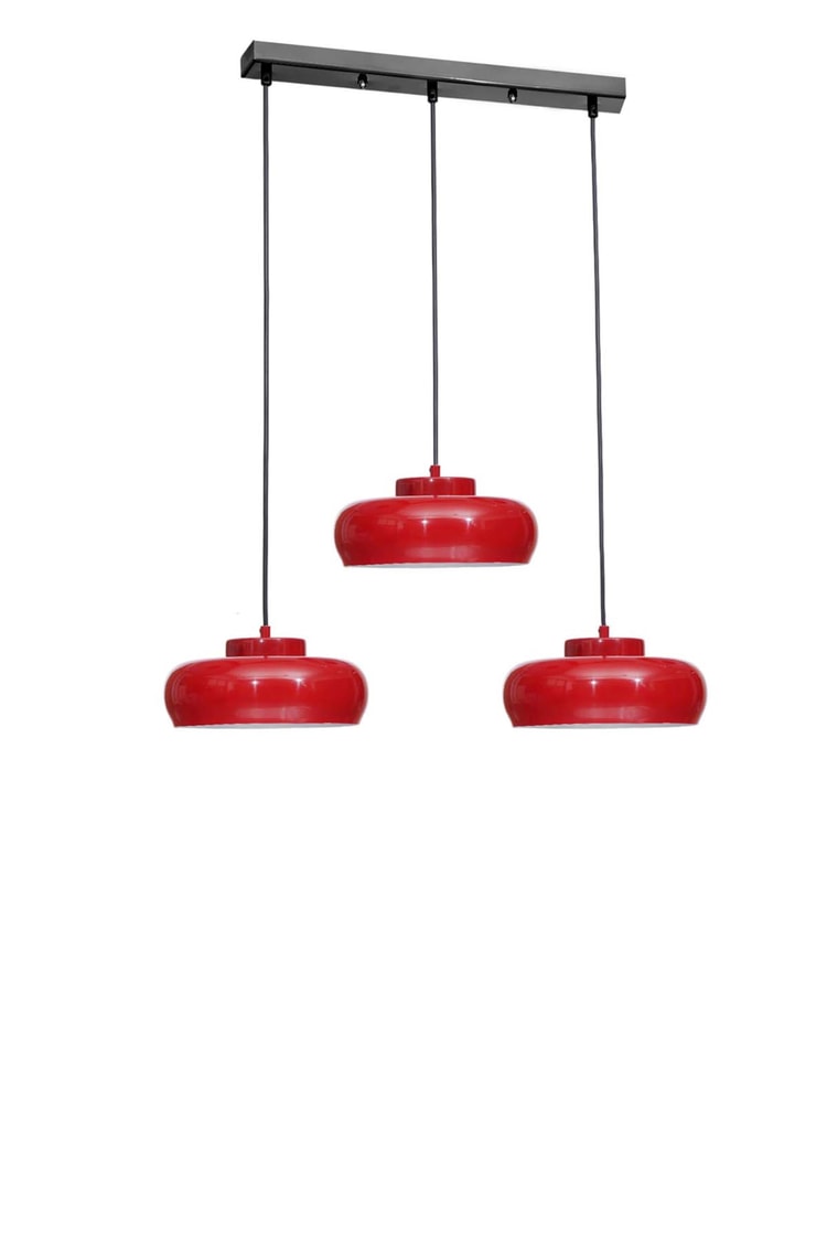 Lumexx Smith 3 Lü Sıralı Kırmızı Sarkıt