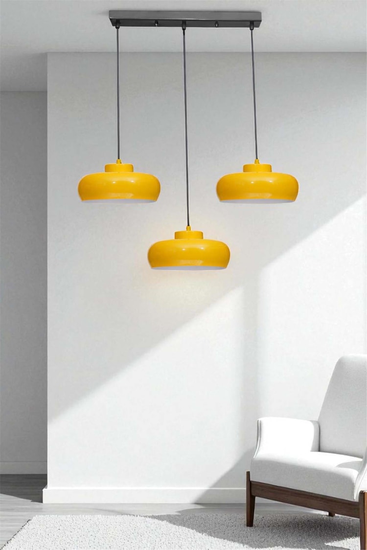Lumexx Smith 3 Lü Sıralı Sarı Sarkıt