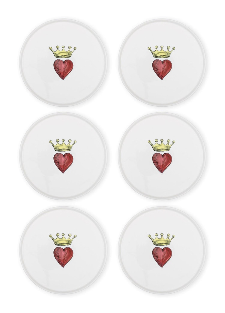 Luv Pasta Tabağı 6lı Set 19 cm