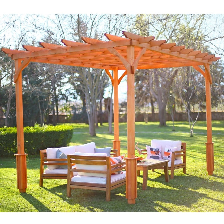 Mandu Ahşap Pergole Kamelya-Mnd154