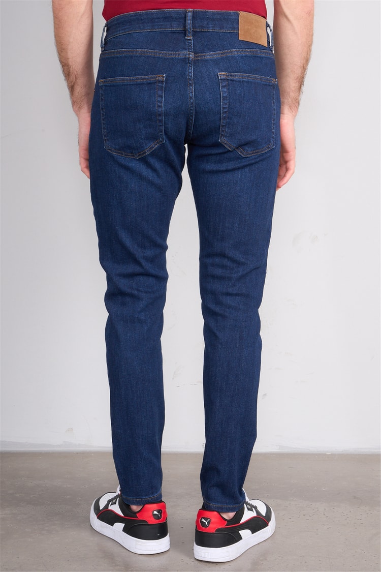 Mareteks 1115-C65-Napolı D.Blue Zkb. Erkek Denım Pantolon