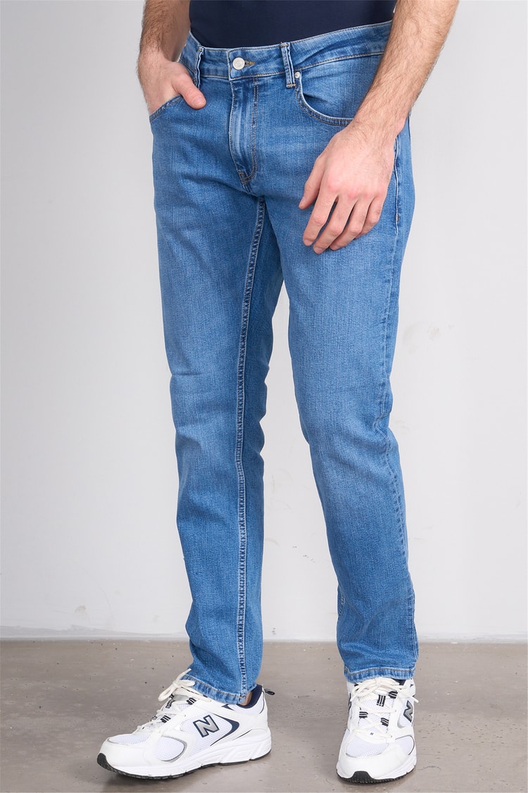 Mareteks 2203-C50-Parma M.Blue Zkb. Erkek Denım Pantolon
