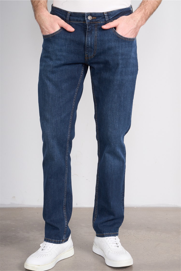 Mareteks 2203-C51-Parma D.Blue Zkb. Erkek Denım Pantolon