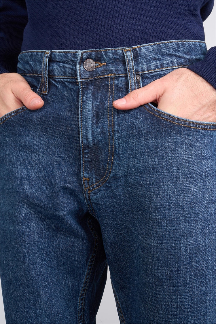Mareteks 4400-C04-Texas M.Blue Zkb. Erkek Denım Pantolon