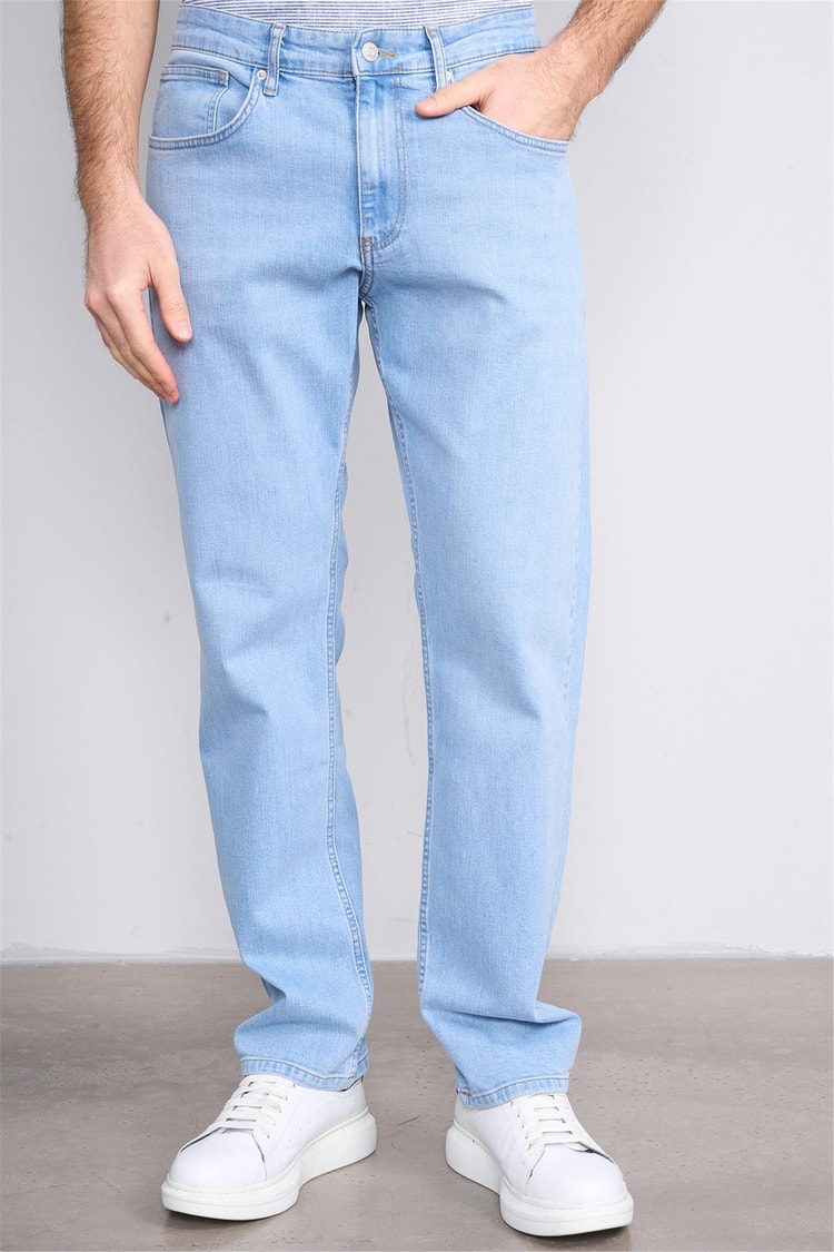 Mareteks 4400-S51-1-Texas L.Blue Zkb. Erkek Denım Pantolon