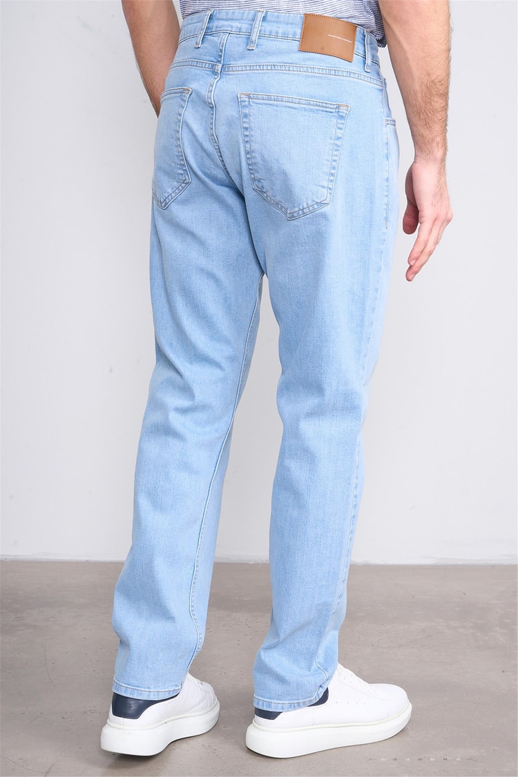 Mareteks 4400-S51-1-Texas L.Blue Zkb. Erkek Denım Pantolon