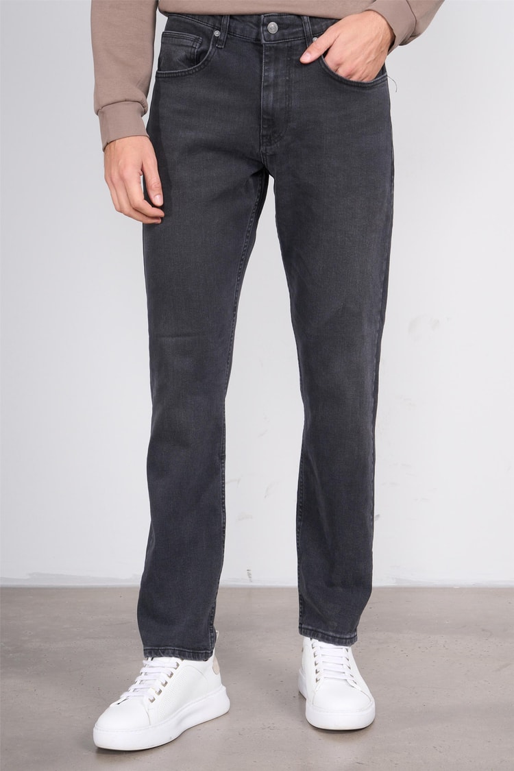 Mareteks 4412-C03-Texas Fume Black Zkb. Erkek Denım Pantolon