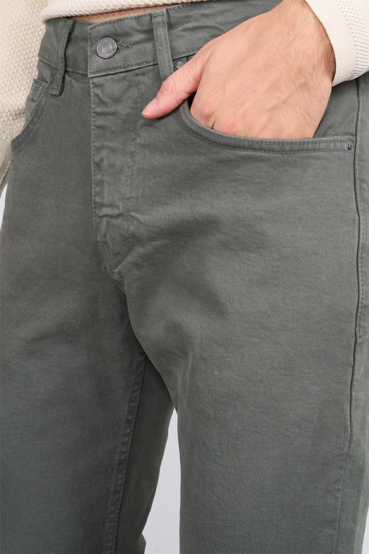 Mareteks 4412-C19-Texas Hakı P.B. Erkek Denım Pantolon