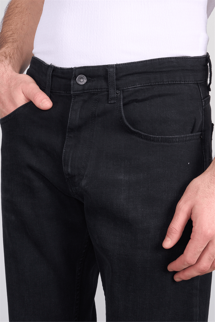 Mareteks 4412-C53-Texas Black Black Zkb. Erkek Denım Pantolon